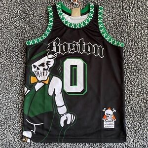 Men’s Graphic Basketball Jersey, Boston, Tatum, Size Medium, NWT
